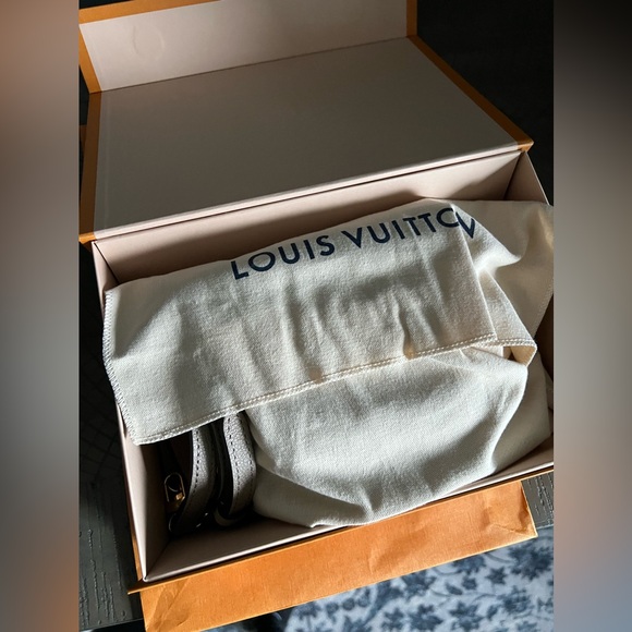 Brand new Louis Vuitton mini bumbag in bicolor monogram empreinte leather. - Picture 16 of 16